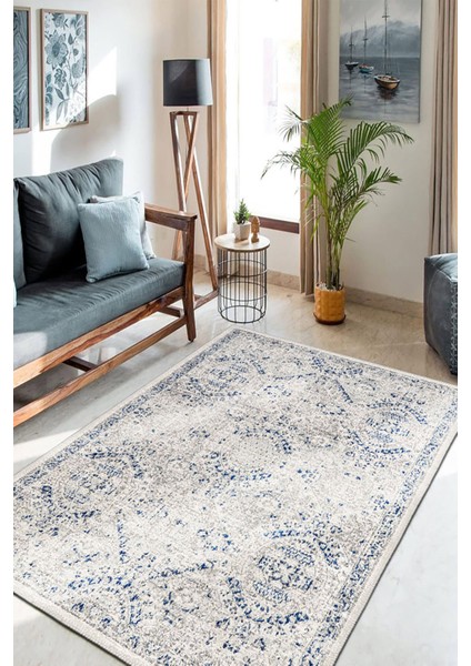 Şönil Halı, Makinada Yıkanabilir, Kaymaz Dokuma Taban, Modern & Dekoratif Tasarım FR331