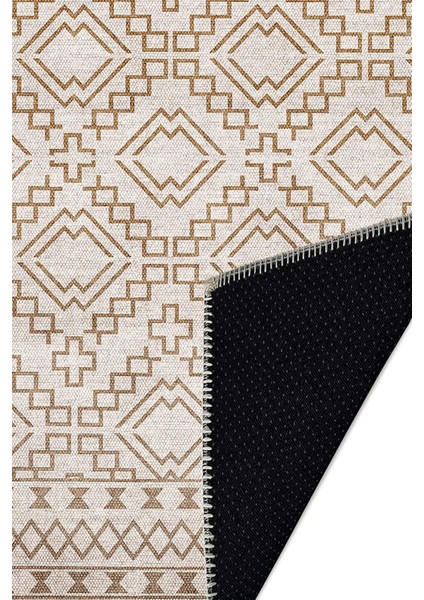Şönil Halı, Makinada Yıkanabilir, Kaymaz Dokuma Taban, Modern & Dekoratif Tasarım FR1041