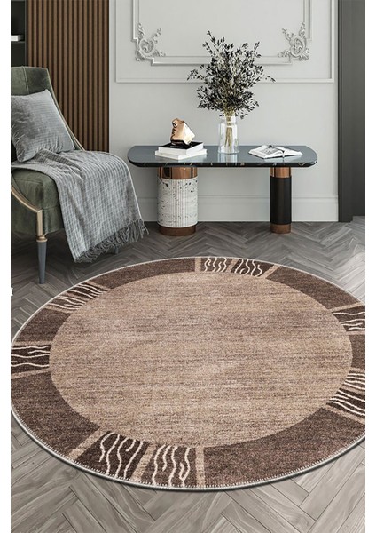 Şönil Halı, Makinada Yıkanabilir, Kaymaz Dokuma Taban, Modern & Dekoratif Tasarım FR285