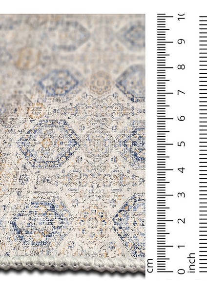 Şönil Halı, Makinada Yıkanabilir, Kaymaz Dokuma Taban, Modern & Dekoratif Tasarım FR583