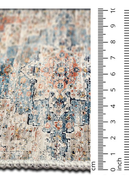 Şönil Halı, Makinada Yıkanabilir, Kaymaz Dokuma Taban, Modern & Dekoratif Tasarım FR884