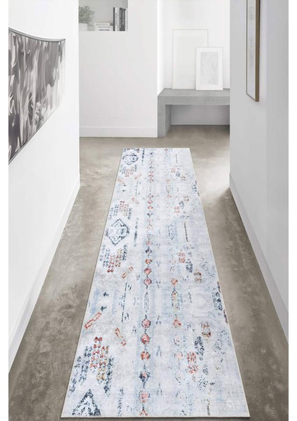 Şönil Halı, Makinada Yıkanabilir, Kaymaz Dokuma Taban, Modern & Dekoratif Tasarım FR1238 modelleri