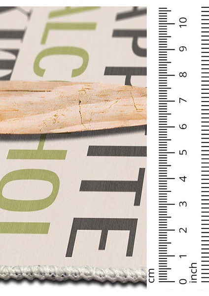 Mutfak Halısı, Yıkanabilir Şönil, Kaymaz Dokuma Taban, Leke Tutmaz, Ince Modern Tasarım FR198 indirimleri