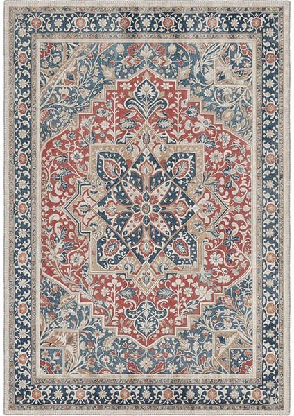 Şönil Halı, Makinada Yıkanabilir, Kaymaz Dokuma Taban, Modern & Dekoratif Tasarım FR547