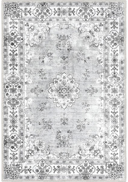 Şönil Halı, Makinada Yıkanabilir, Kaymaz Dokuma Taban, Modern & Dekoratif Tasarım FR948