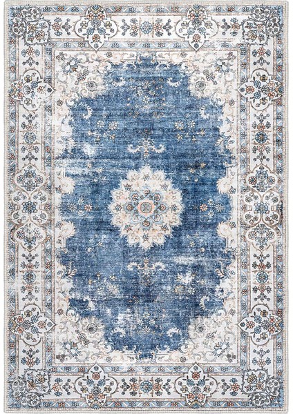 Şönil Halı, Makinada Yıkanabilir, Kaymaz Dokuma Taban, Modern & Dekoratif Tasarım FR960