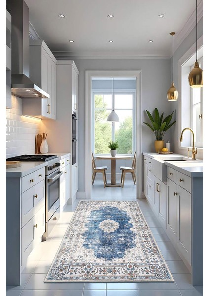 Şönil Halı, Makinada Yıkanabilir, Kaymaz Dokuma Taban, Modern & Dekoratif Tasarım FR960 modelleri