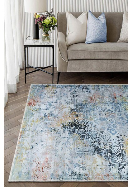 Şönil Halı, Makinada Yıkanabilir, Kaymaz Dokuma Taban, Modern & Dekoratif Tasarım FR1190 fiyatları