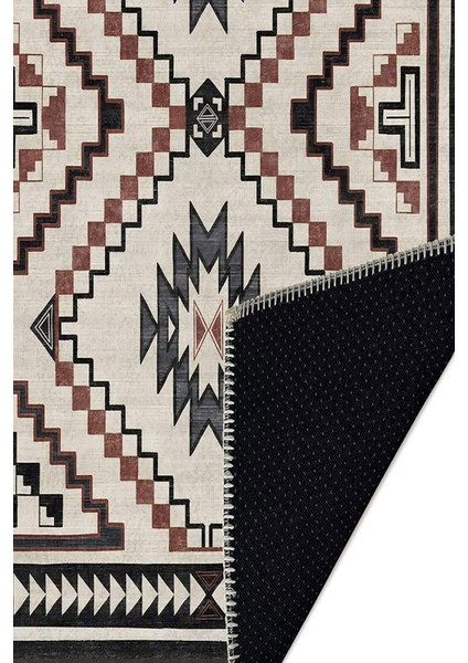 Şönil Halı, Makinada Yıkanabilir, Kaymaz Dokuma Taban, Modern & Dekoratif Tasarım FR1137