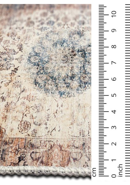 Şönil Halı, Makinada Yıkanabilir, Kaymaz Dokuma Taban, Modern & Dekoratif Tasarım FR1363