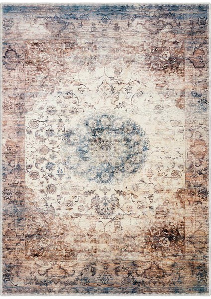 Şönil Halı, Makinada Yıkanabilir, Kaymaz Dokuma Taban, Modern & Dekoratif Tasarım FR1366