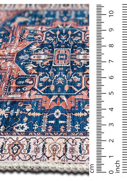 Şönil Halı, Makinada Yıkanabilir, Kaymaz Dokuma Taban, Modern & Dekoratif Tasarım FR1387