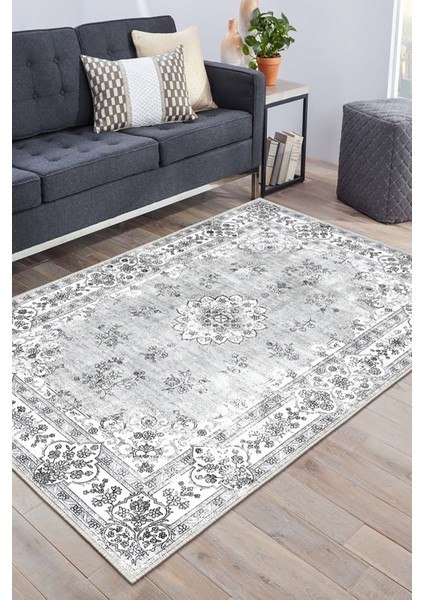 Şönil Halı, Makinada Yıkanabilir, Kaymaz Dokuma Taban, Modern & Dekoratif Tasarım FR948 fiyatları