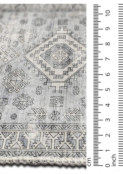 Şönil Halı, Makinada Yıkanabilir, Kaymaz Dokuma Taban, Modern & Dekoratif Tasarım FR1334 indirimleri