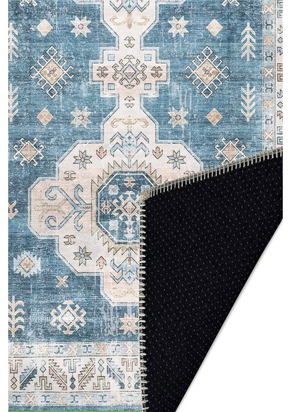 Şönil Halı, Makinada Yıkanabilir, Kaymaz Dokuma Taban, Modern & Dekoratif Tasarım FR1354