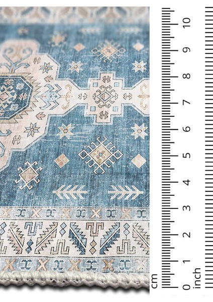 Şönil Halı, Makinada Yıkanabilir, Kaymaz Dokuma Taban, Modern & Dekoratif Tasarım FR1354
