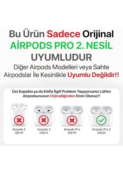 Airpods Pro 2. Nesil Için Armor Serisi Darbelere Karşı Ultra Güçlü Koruma Fiber Karbon Arka Tasarım Airpods Kılıfı (Airpods Pro 2, Soft Haki)
