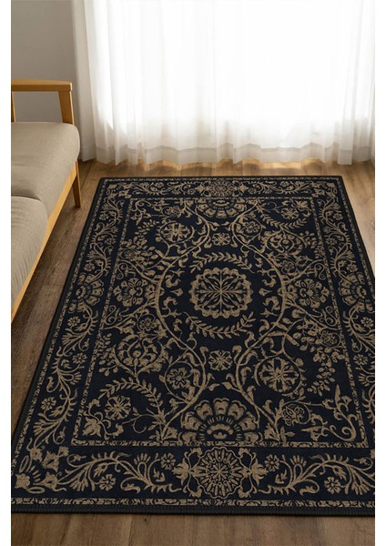 Şönil Halı, Makinada Yıkanabilir, Kaymaz Dokuma Taban, Modern & Dekoratif Tasarım FR383