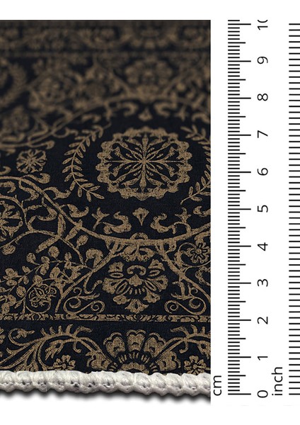 Şönil Halı, Makinada Yıkanabilir, Kaymaz Dokuma Taban, Modern & Dekoratif Tasarım FR383