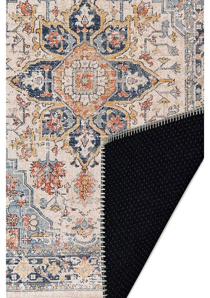 Şönil Halı, Makinada Yıkanabilir, Kaymaz Dokuma Taban, Modern & Dekoratif Tasarım FR587
