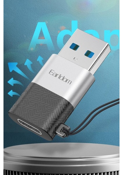 OT75 Tak Çalıştır USB To Type-C Dönüştürücü