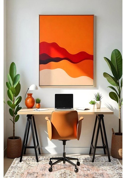 Şönil Halı, Makinada Yıkanabilir, Kaymaz Dokuma Taban, Modern & Dekoratif Tasarım FR941