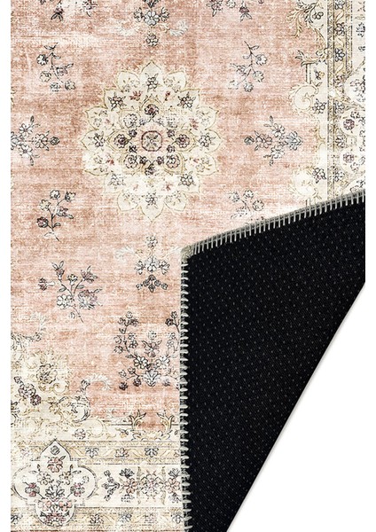 Şönil Halı, Makinada Yıkanabilir, Kaymaz Dokuma Taban, Modern & Dekoratif Tasarım FR941