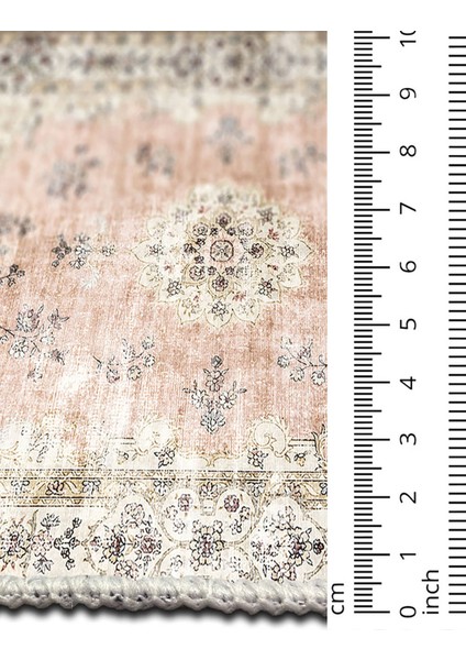 Şönil Halı, Makinada Yıkanabilir, Kaymaz Dokuma Taban, Modern & Dekoratif Tasarım FR941
