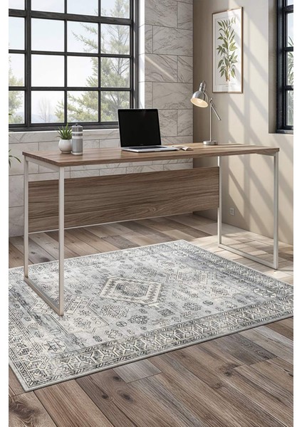 Şönil Halı, Makinada Yıkanabilir, Kaymaz Dokuma Taban, Modern & Dekoratif Tasarım FR1331