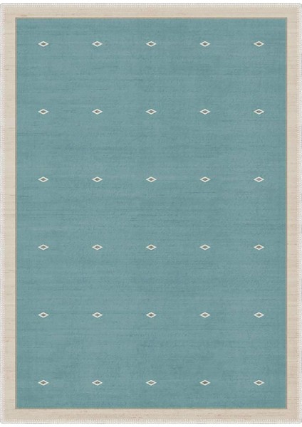 Şönil Halı, Makinada Yıkanabilir, Kaymaz Dokuma Taban, Modern & Dekoratif Tasarım FR1396