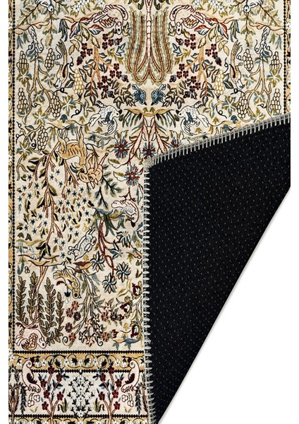 Şönil Halı, Makinada Yıkanabilir, Kaymaz Dokuma Taban, Modern & Dekoratif Tasarım FR181