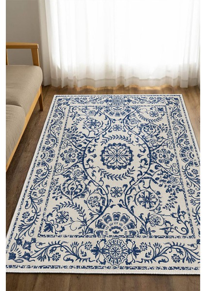 Şönil Halı, Makinada Yıkanabilir, Kaymaz Dokuma Taban, Modern & Dekoratif Tasarım FR395