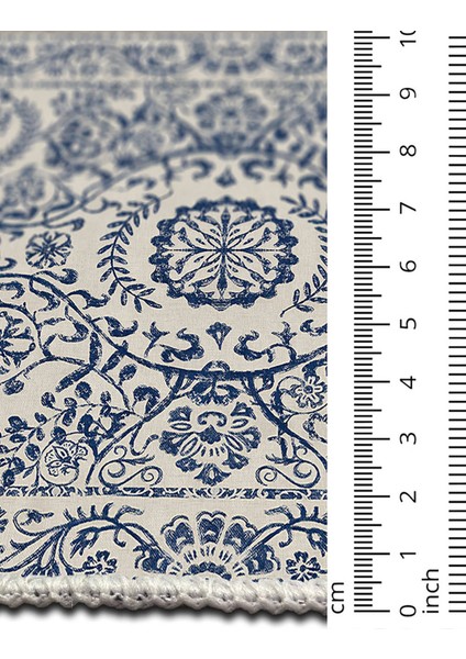 Şönil Halı, Makinada Yıkanabilir, Kaymaz Dokuma Taban, Modern & Dekoratif Tasarım FR395