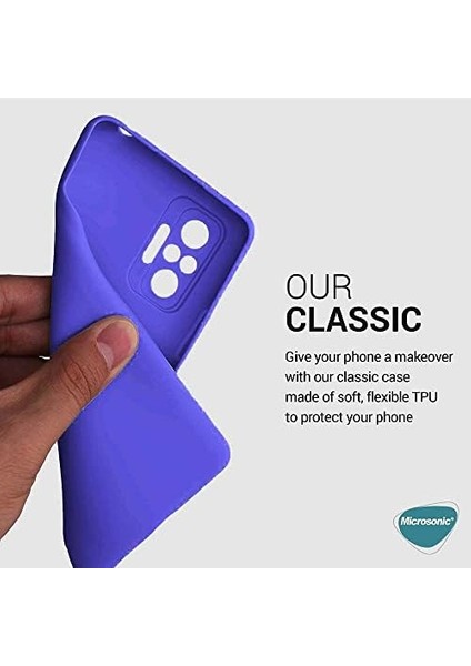 Matte Silicone Xiaomi Redmi Note 10 Pro Max Için Kılıf Siyah [redmi Note 10 Pro Max ile Uyumlu Kılıf - Siyah]
