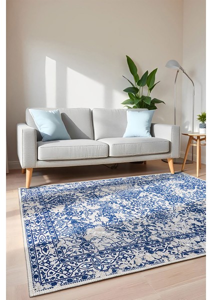 Şönil Halı, Makinada Yıkanabilir, Kaymaz Dokuma Taban, Modern & Dekoratif Tasarım FR359