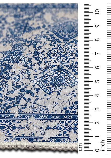 Şönil Halı, Makinada Yıkanabilir, Kaymaz Dokuma Taban, Modern & Dekoratif Tasarım FR359