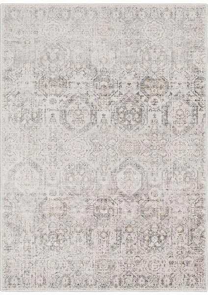Şönil Halı, Makinada Yıkanabilir, Kaymaz Dokuma Taban, Modern & Dekoratif Tasarım FR551