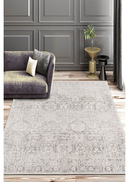 Şönil Halı, Makinada Yıkanabilir, Kaymaz Dokuma Taban, Modern & Dekoratif Tasarım FR551