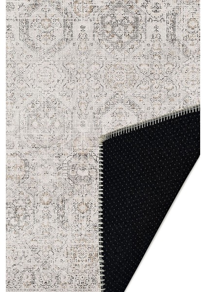 Şönil Halı, Makinada Yıkanabilir, Kaymaz Dokuma Taban, Modern & Dekoratif Tasarım FR551