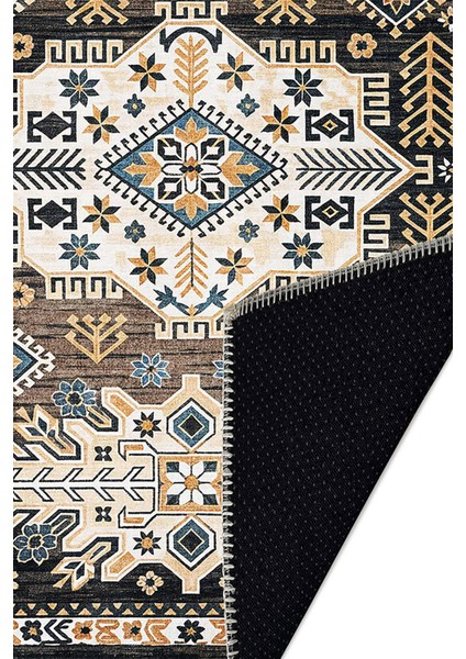 Şönil Halı, Makinada Yıkanabilir, Kaymaz Dokuma Taban, Modern & Dekoratif Tasarım FR984 fırsatları