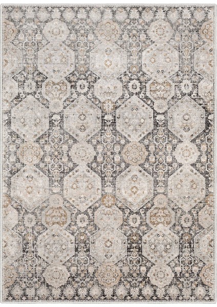 Şönil Halı, Makinada Yıkanabilir, Kaymaz Dokuma Taban, Modern & Dekoratif Tasarım FR566