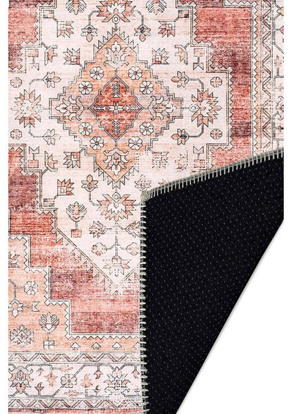 Şönil Halı, Makinada Yıkanabilir, Kaymaz Dokuma Taban, Modern & Dekoratif Tasarım FR993