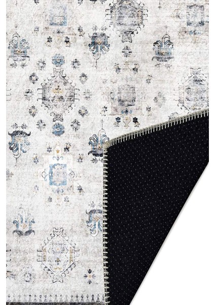 Şönil Halı, Makinada Yıkanabilir, Kaymaz Dokuma Taban, Modern & Dekoratif Tasarım FR1283