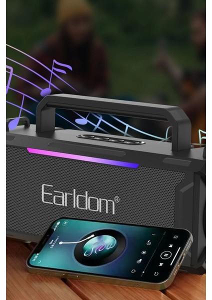 A37 Rgb Işıklı Ekstra Süper Bass Bt 5.3 Kablosuz Hoparlör