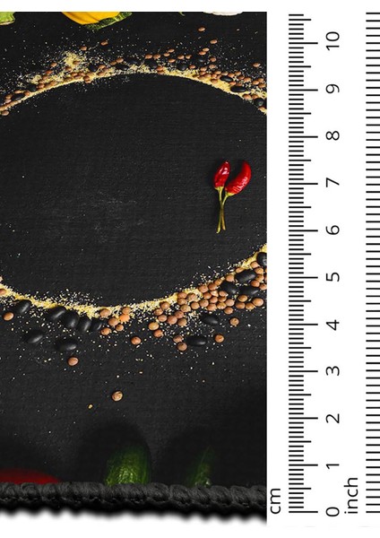 Mutfak Halısı, Yıkanabilir Şönil, Kaymaz Dokuma Taban, Leke Tutmaz, Ince Modern Tasarım FR223