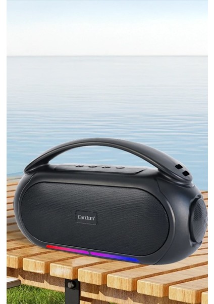A35 Rgb Işıklı Ekstra Kablosuz Şarj Bt 5.3 Kablosuz Hoparlör