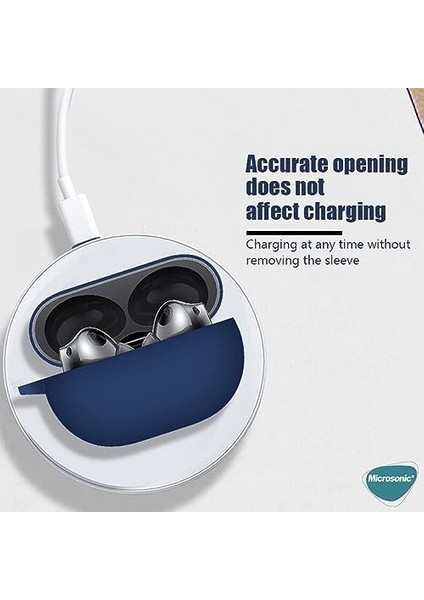 Huawei Freebuds Pro 2 Için Kılıf Askılı Mat Silikon Buzlu Mat Şeffaf [freebuds Pro 2 ile Uyumlu Kılıf - Mat Beyaz]