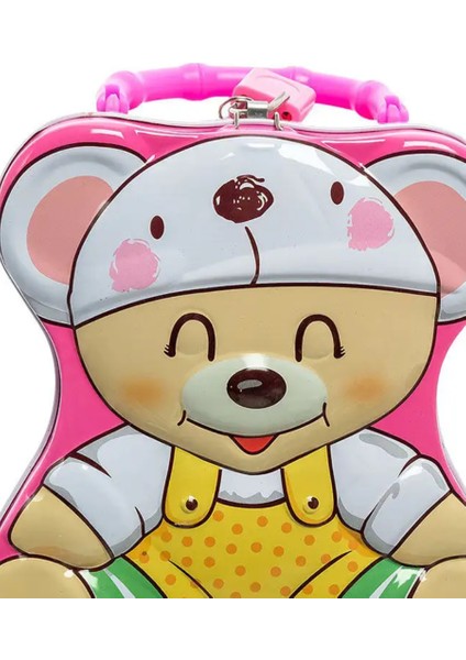 Metal Kabartmalı Kilitli Kumbara indirimleri