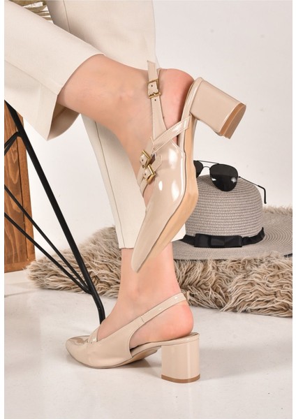 Lady Model Bantlı Ayarlanabilir Kemerli Topuklu Ayakkabı modelleri
