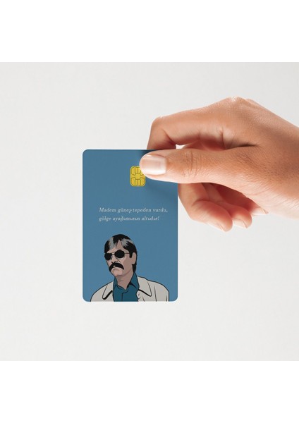 Kurtlar Vadisi Pala Koleksiyonu 4'lü Kart Kaplama Sticker Set fiyatları
